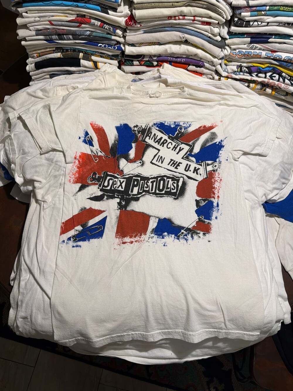 Vintage Sex Pistols Anarchy in the U.K. Graphic T-Shirt